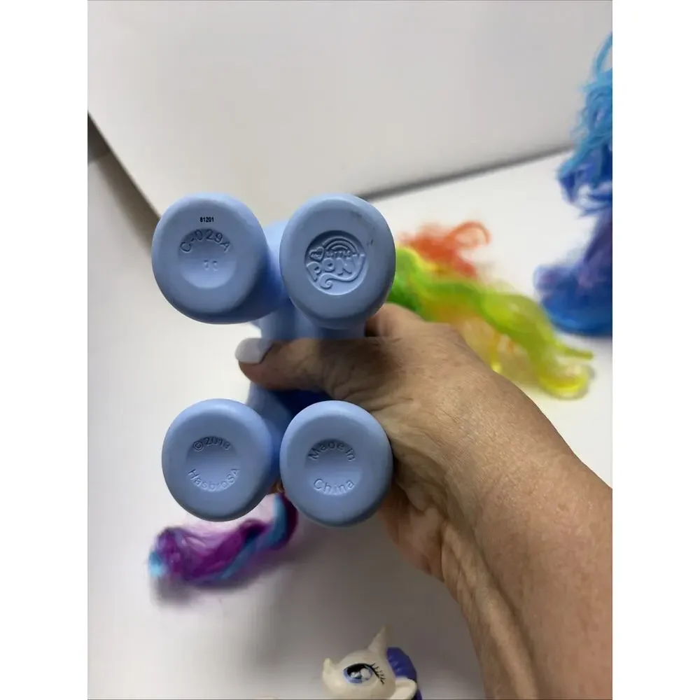 My Little Pony G4,G3 Brushable, Rainbow Dash, Izzy Moonbow, Breezie, Fluttershy